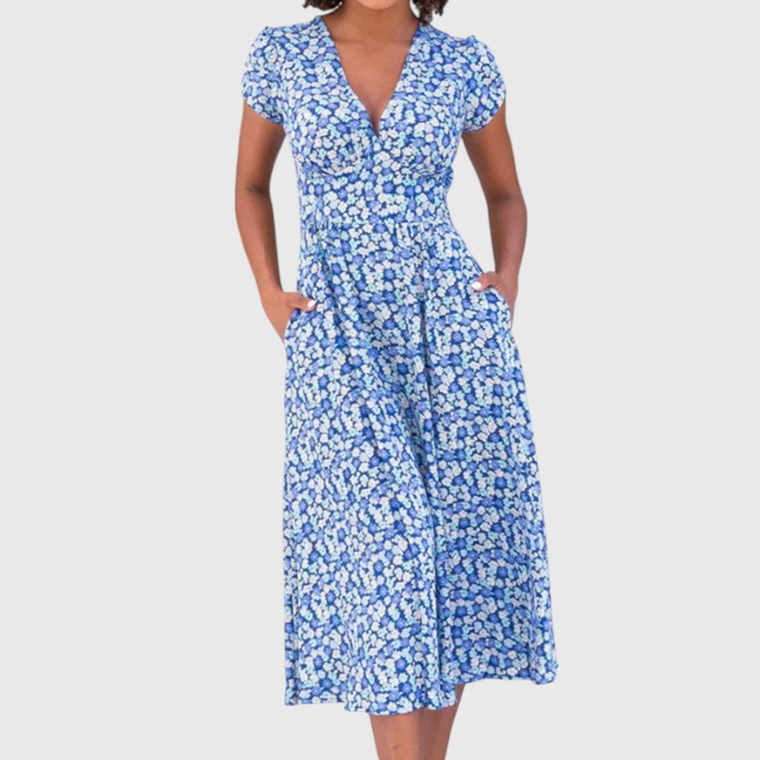 Kim | Vestido Midi Floral