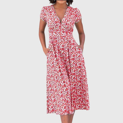 Kim | Vestido Midi Floral