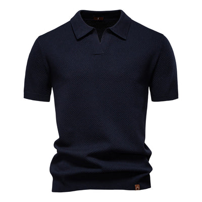 Ulrich | Strukturiertes Polo-Shirt