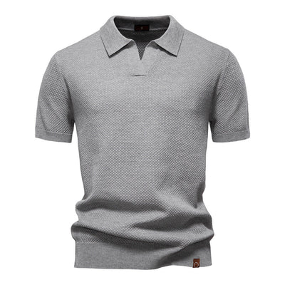 Ulrich | Strukturiertes Polo-Shirt