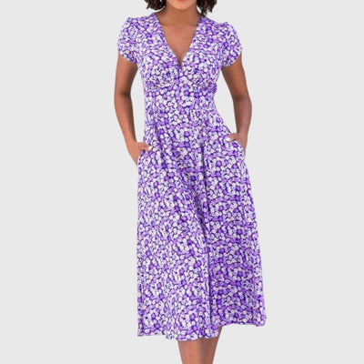 Kim | Vestido Midi Floral