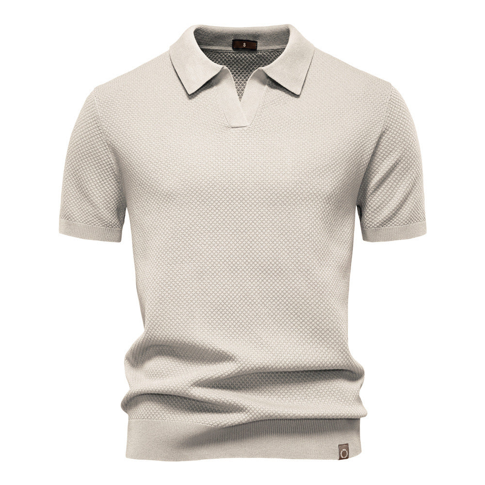Ulrich | Strukturiertes Polo-Shirt