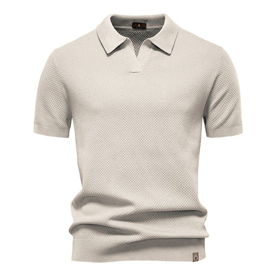 Ulrich | Strukturiertes Polo-Shirt