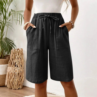 Karina | Shorts de verano en lino y algodón