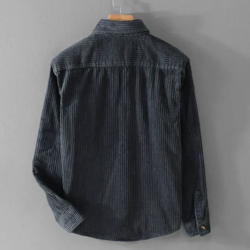 Benedicte | Camisa elegante de pana de canalé