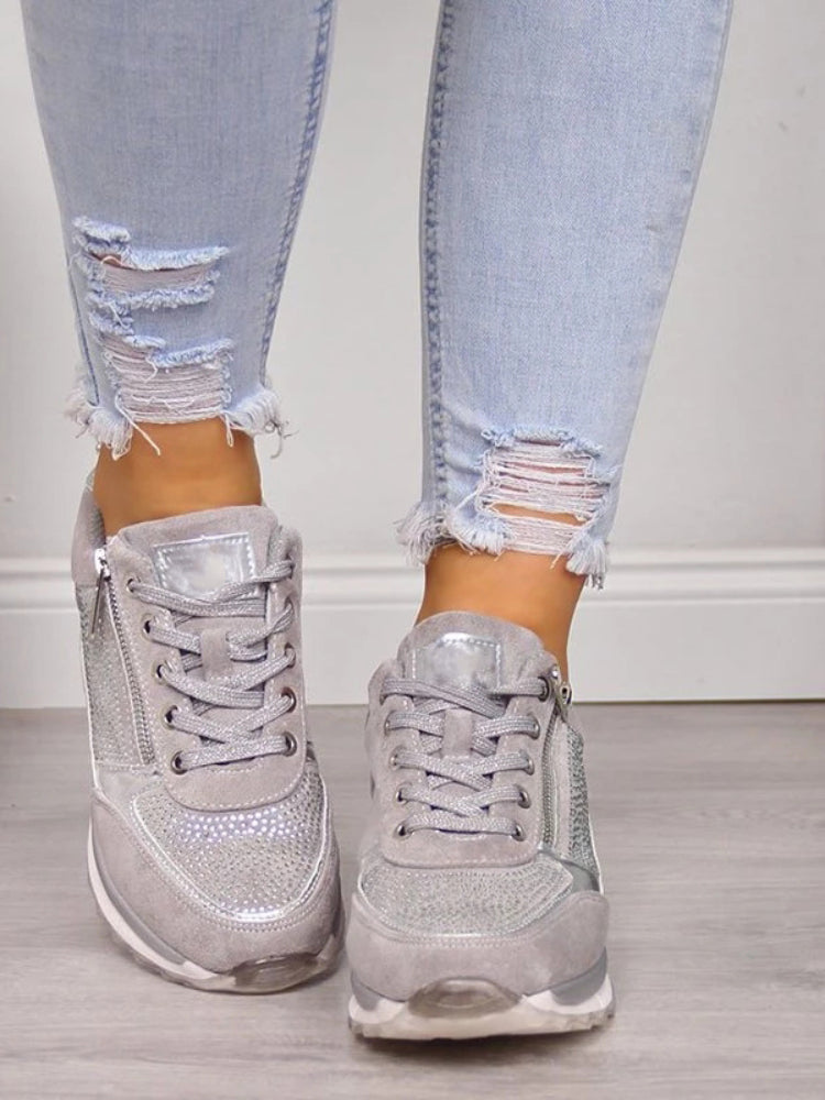 BIRGITTA | Zapatillas ortopédicas con cremallera