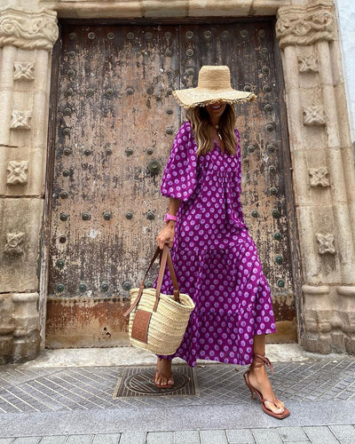 Fleur |Vestido maxi bohemio