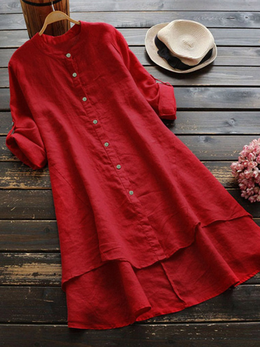 Chona | Vestido camisero suelto