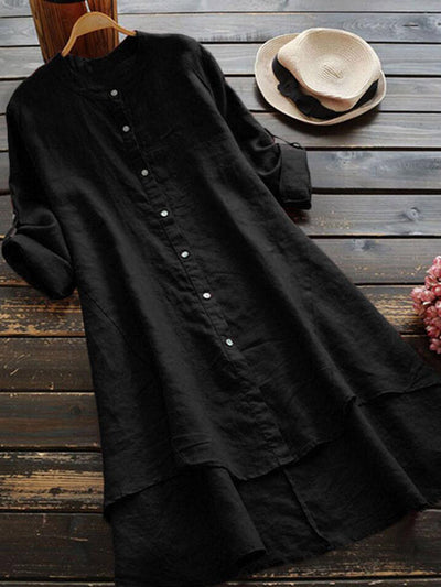 Chona | Vestido camisero suelto