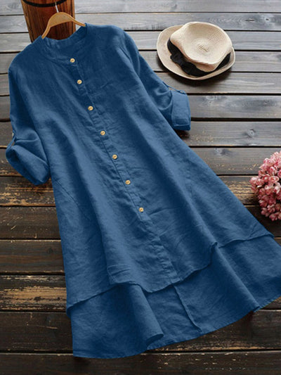 Chona | Vestido camisero suelto