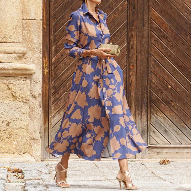 Floriza | Vestido camisero clásico