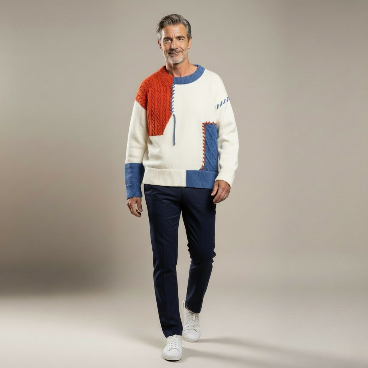Fernando | Suéter de retazos