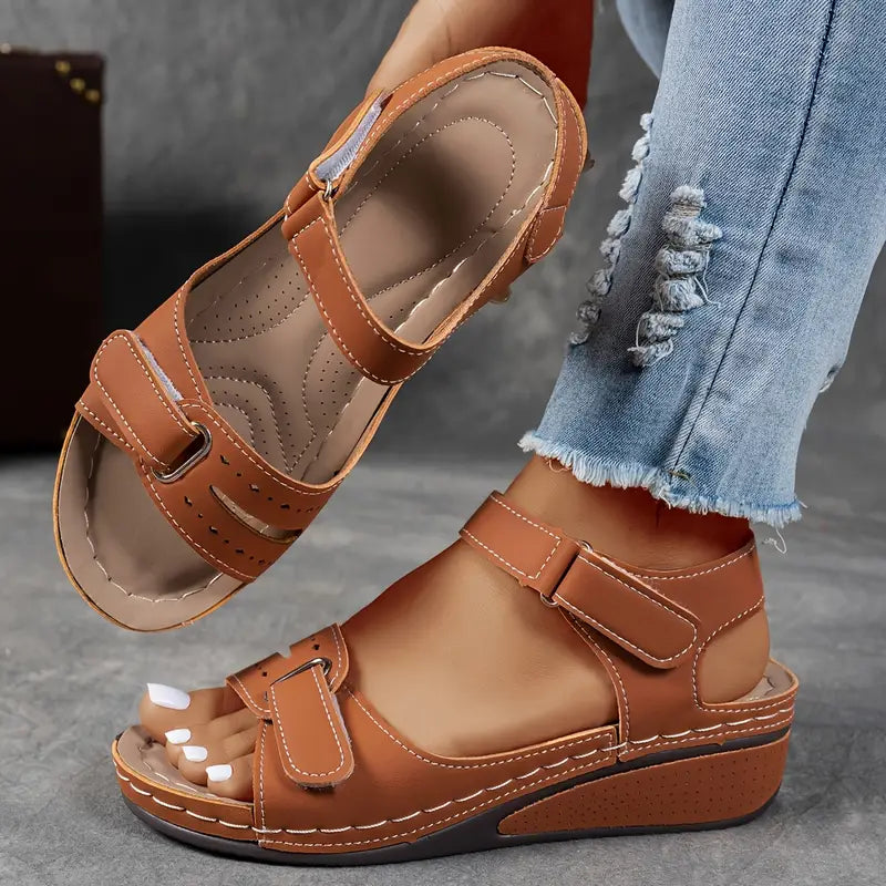 Veera | Sandalias ortopédicas con cuña