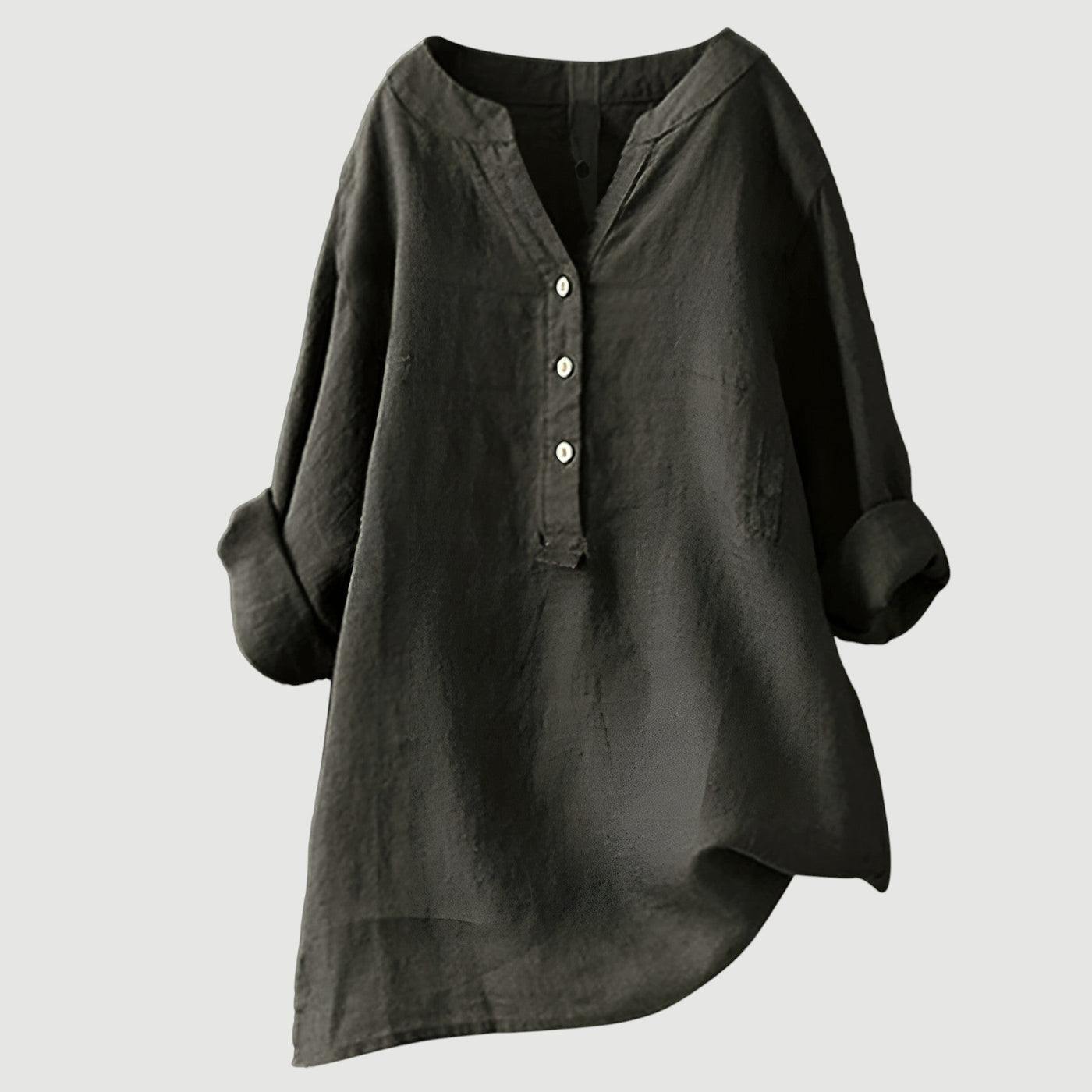 Freja | Camisa de lino ligera y cómoda con botones