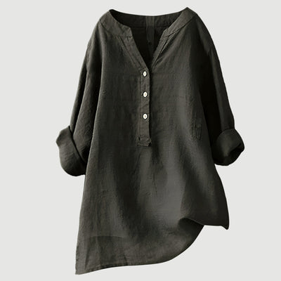 Freja | Camisa de lino ligera y cómoda con botones