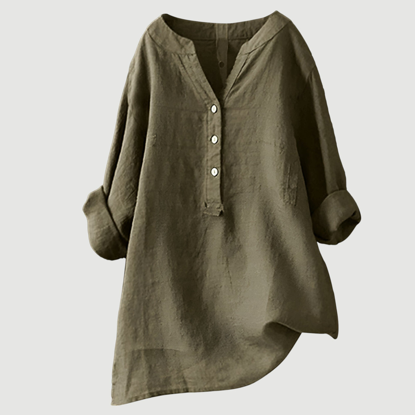 Freja | Camisa de lino ligera y cómoda con botones