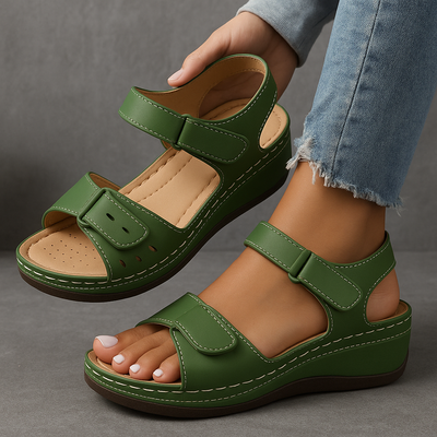 Veera | Sandalias ortopédicas con cuña