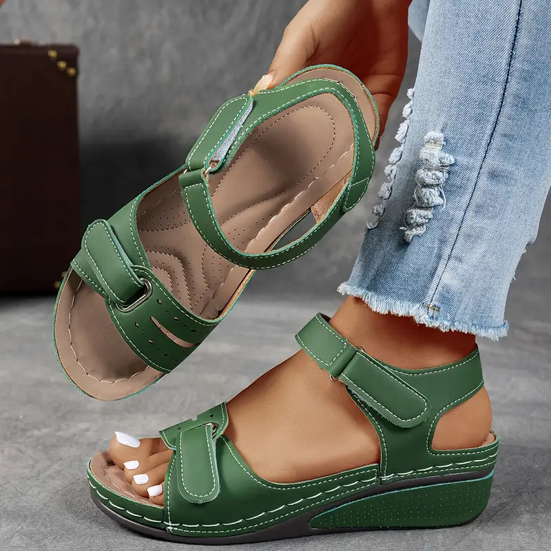 Veera | Sandalias ortopédicas con cuña