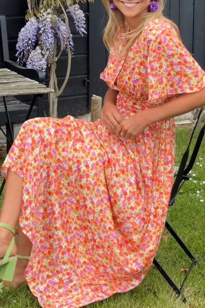 Pauline | Vestido largo con diseño floral