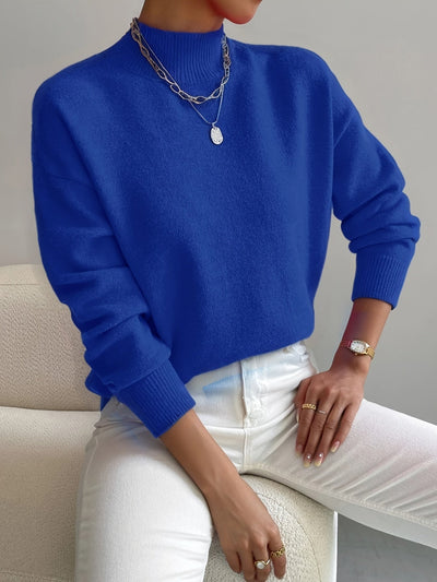Maria | Jersey de cuello alto elegante y cómodo