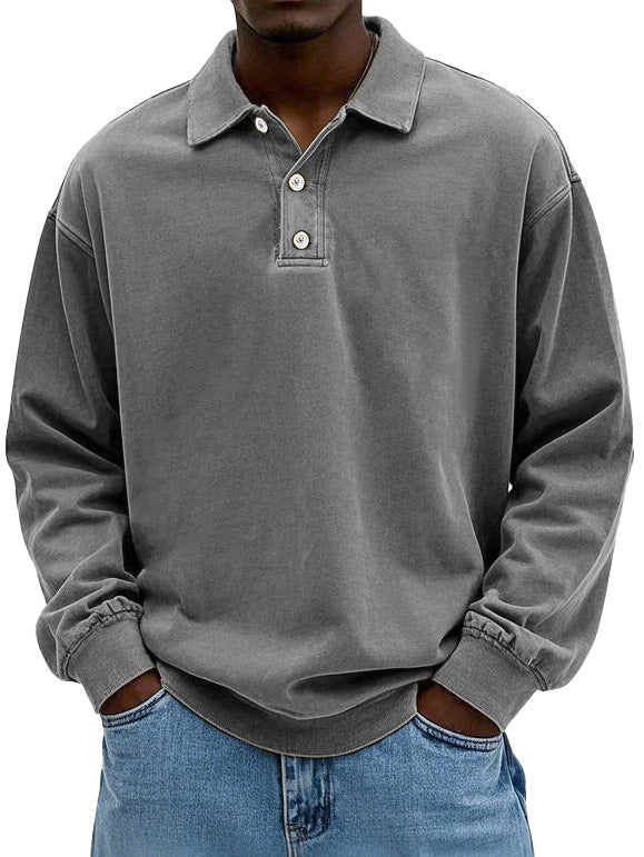 Johannes | Camisa Vintage de Manga Larg