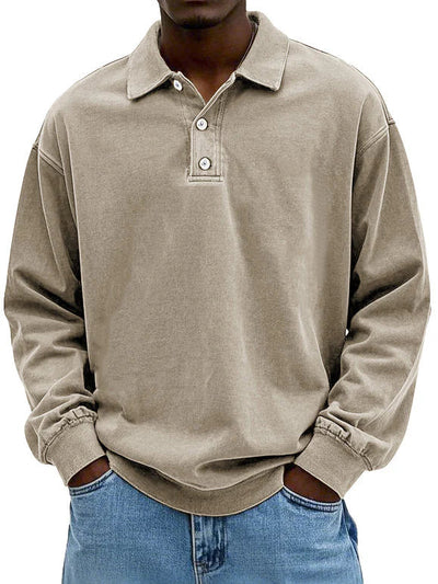 Johannes | Camisa Vintage de Manga Larg