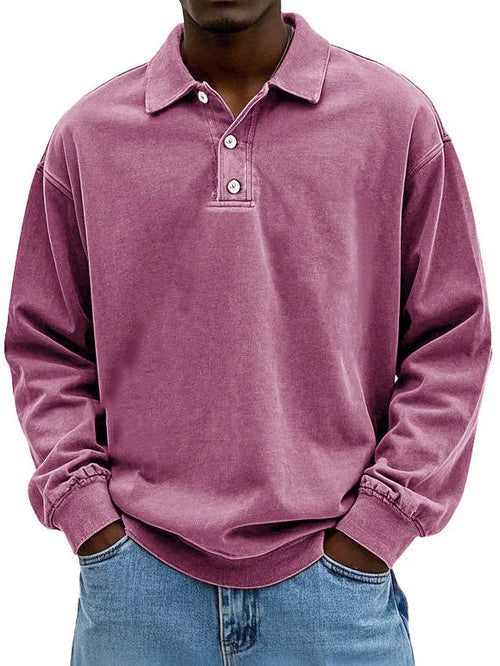 Johannes | Camisa Vintage de Manga Larg