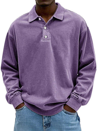 Johannes | Camisa Vintage de Manga Larg