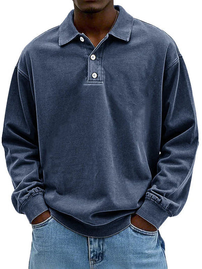 Johannes | Camisa Vintage de Manga Larg