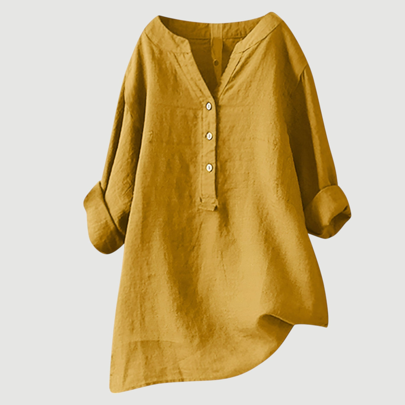 Freja | Camisa de lino ligera y cómoda con botones