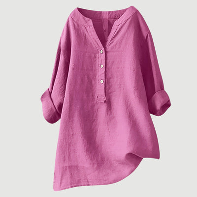 Freja | Camisa de lino ligera y cómoda con botones