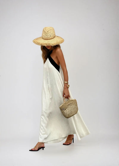 Nyra | Vestido maxi con cuello halter